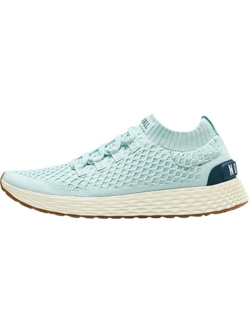 Nobull Men's Blue Haze Closed Toe Lace Up Allday Knit Athletic Sneakers Shoes